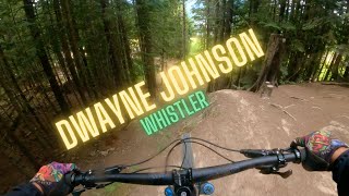 Dwayne Johnson at Whistler Bike Park