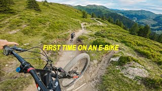 First Time Riding an E-Bike! 22 Minutes of...