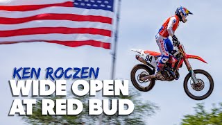 Wide Open With Ken Roczen at RedBud Pro...