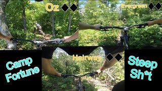 Camp Fortune, QC has very steep downhill Mtb...