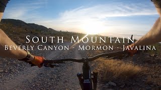 South Mountain Beverly Canyon   Mormon   Javalina