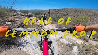 Lower Half of Lemmon Drop Mountain Biking - La...