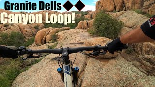 'CANYON' Double Black MTB loop in the Granite...