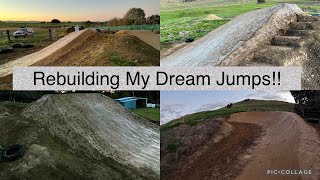 REBUILDING MY JUMPS IN 24 HOURS! - BUILDING MY...