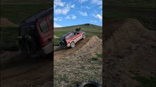 Fixing MTB Jumps With My Car!  #shorts