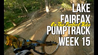 Lake Fairfax Pump Track progress Week 15
