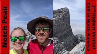 Hiking Notch Peak (Second Highest Sheer Cliff...