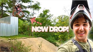 Sending The NEW BIG DROP On Downhill Mountain...