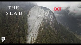 RIDING A CRAZY STEEP ROCK SLAB - WORLDS FIRST...