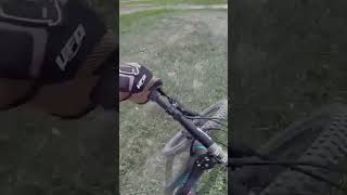 Caduta MTB a Les Gets