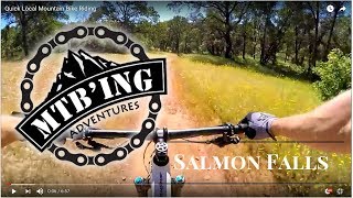Quick Local Mountain Bike Riding