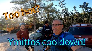 Too hot? Ride your bike in the forest to cool...