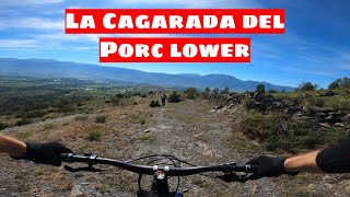 La Cagarada del Porc lower - GUiLS - ENDURO MTB