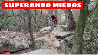 LAS BAJADAS MÁS DiFÍCiLES DE LA ROCA....