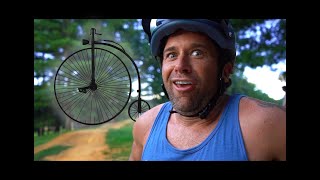 Riding My Amish Bike At The Dirt Jumps