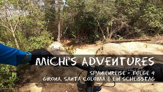 Trails in Santa Coloma de Farners, Girona...