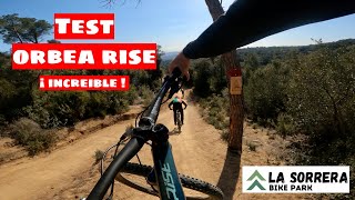 TEST ORBEA RISE en La Sorrera Bike Park.