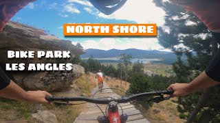 LES ANGLES BIKE PARK.  Pista Naranja :  NORTH...