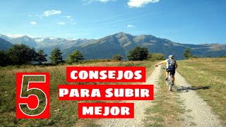 5 CONSEJOS para SUBiR MEJOR en BiCiCLETA