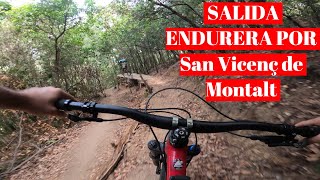 SALiDA ENDURERA POR San Vicenç de Montalt.