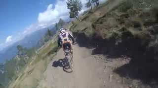 Siguiendo a Raul por la Maxiavalanche superior