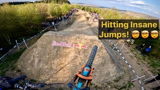 HITTING BIKEPARK WALES BIGGEST JUMPS DURING...