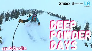 Deep Powder Days on Blackcomb in 8K   Poop...