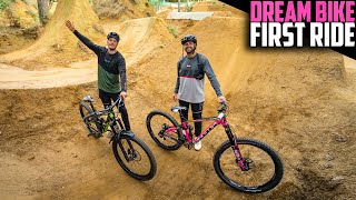 MY FULLY CUSTOM BIKE GETS RIDDEN FOR THE FIRST...