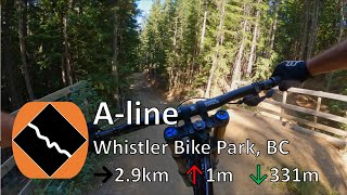 A-line - Whistler Bike Park - Whistler, BC