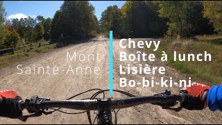 Une ride classique au Mont Sainte-Anne. Le...