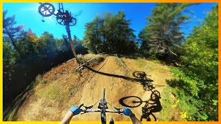 Downhill Riding At An Abandoned Ski Resort!