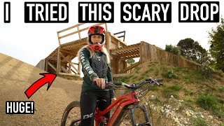 I FINALLY RODE THIS HUGE DROP OFF!