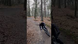 Lovely berms of my hometrail in the flatlands...