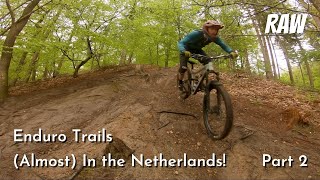 Enduro MTB trails almost in the Netherlands -...