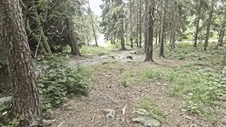 21 July 2022 Riding downhill at...