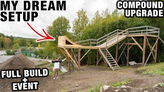 I BUILT MY DREAM MTB SETUP AT THE COMPOUND!...