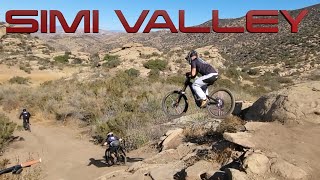 Riding E Bikes Down Some Legit Gnar / Simi...