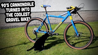 The Ultimate 90s Cannondale Gravel Conversion...