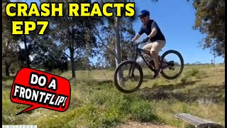 MTB CRASH Reacts #7 #crash #mtb #stack