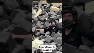 How to BACKFLIP in 1 hour!!