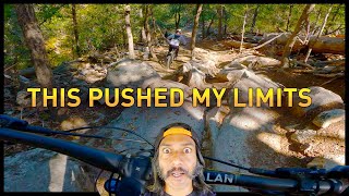 These GNARLY trails pushed my limits.