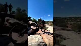 Found a fun line in Moab today checking out...