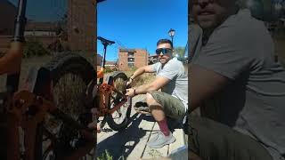 Da gusto tener mecánico en ruta  #shorts #mtb...