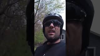 Jumping backyard table top on fat bike!!