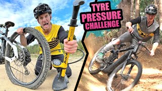 THE MTB TYRE PRESSURE CHALLENGE - HOW LOW CAN...