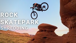 Nate Hills Shows me a Huge Rock Skatepark for...