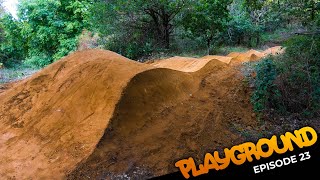 BUILDING AND RIDING THE START OF THE NEW DIRT...