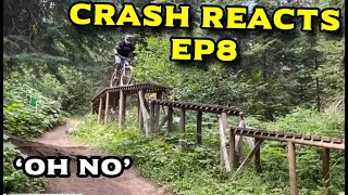 MTB CRASH Reacts #8 #crash #mtb #stack