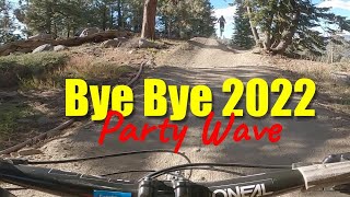 Snow Summit Bike Park Last Run 2022 Party Wave MTB