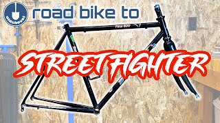 Streetfighter Road Bike Conversion Build - KHS...